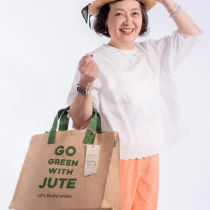 與麻同行兩用潮麻包 Go Green With Jute 雙手把